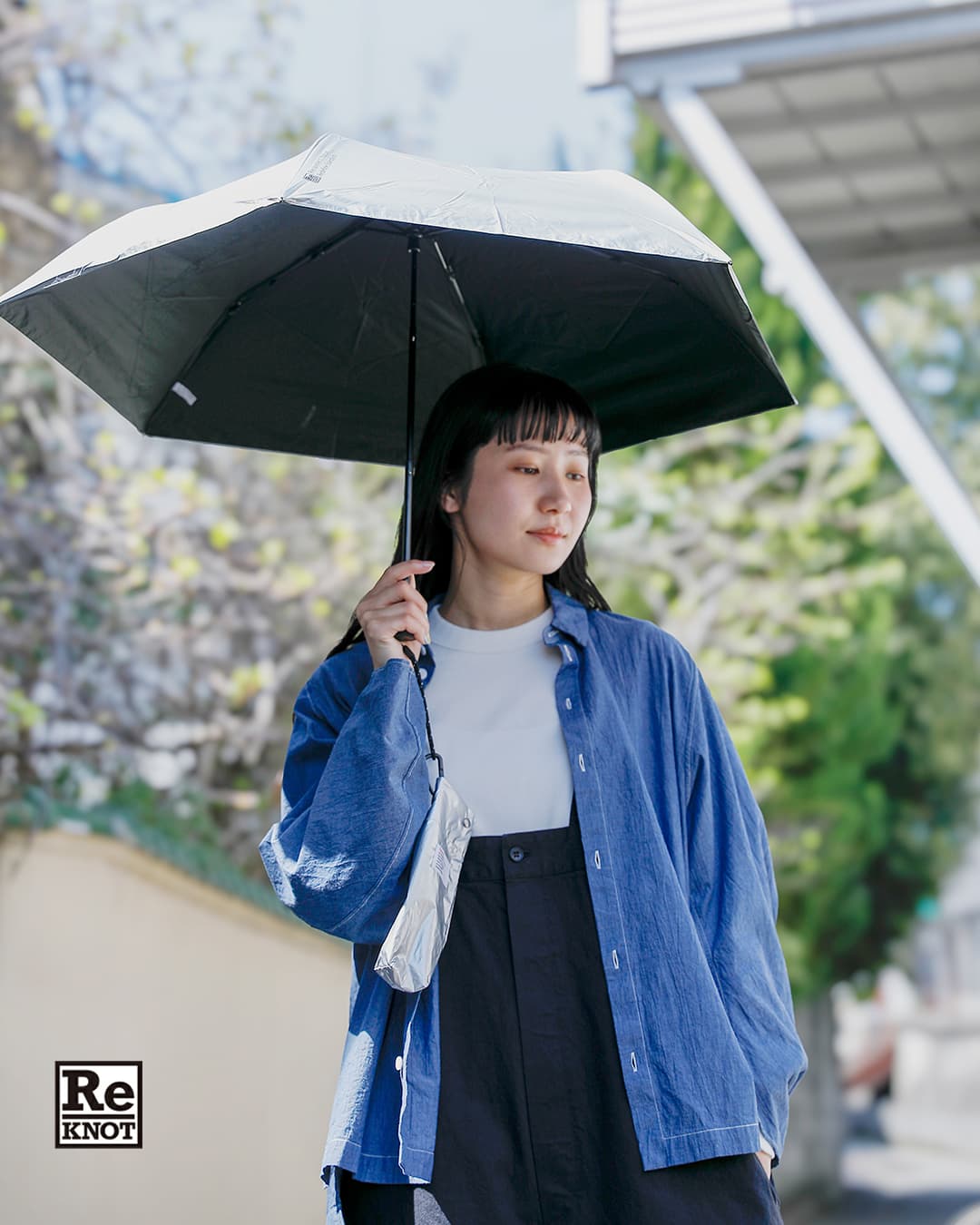ReKNOT リノット 晴雨兼用 超軽量 折りたたみ傘 U/L SUNBLOCK UMBRELLA