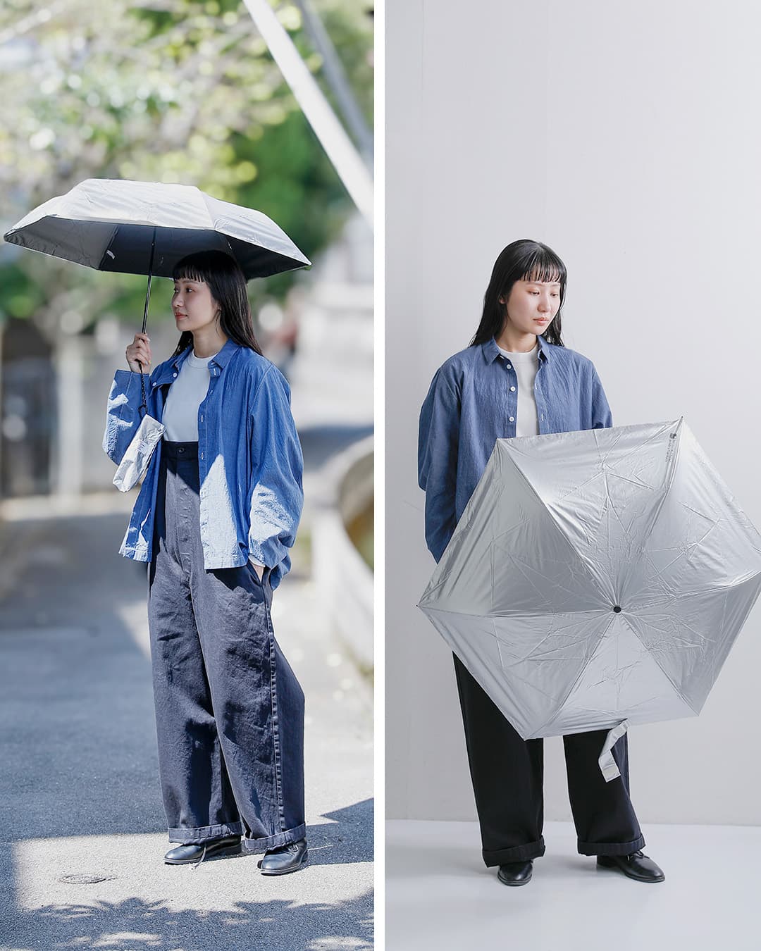 ReKNOT リノット 晴雨兼用 超軽量 折りたたみ傘 U/L SUNBLOCK UMBRELLA