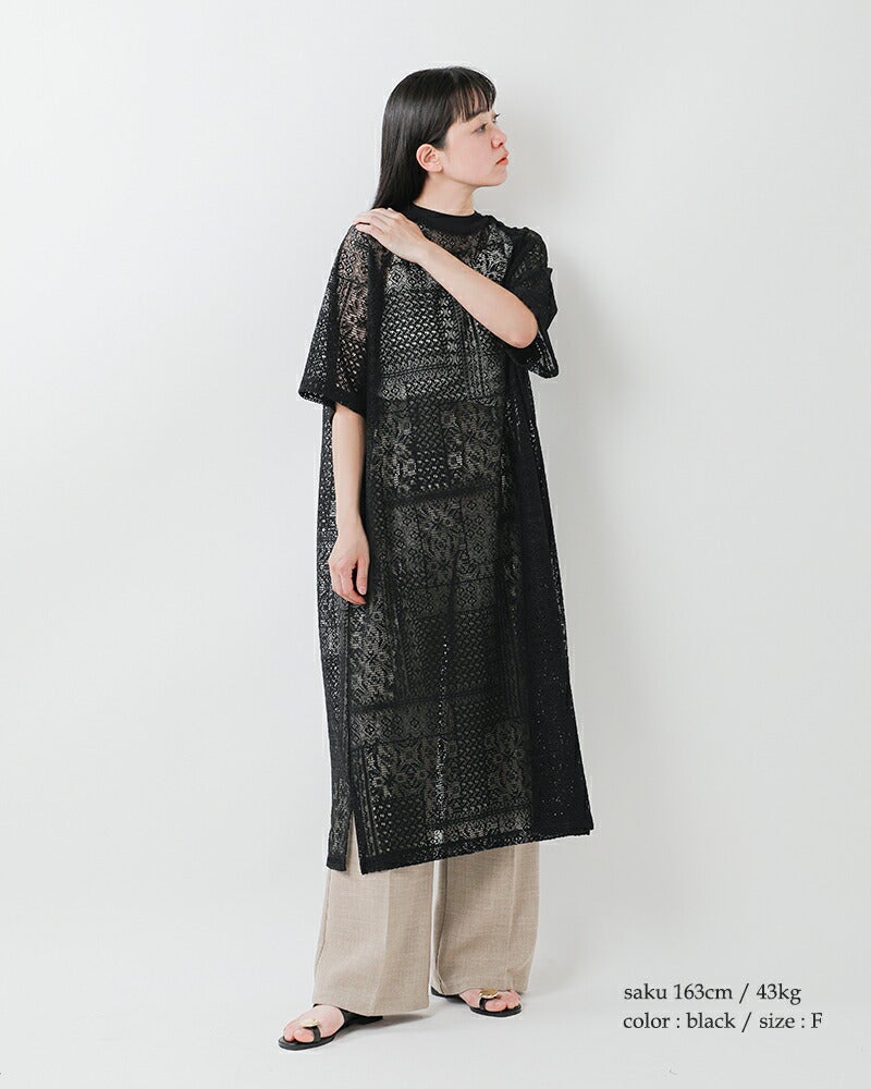 tissu ティシュ パッチワーク レース スリット ワンピース 000000045343-06.jpg?size=l&w=