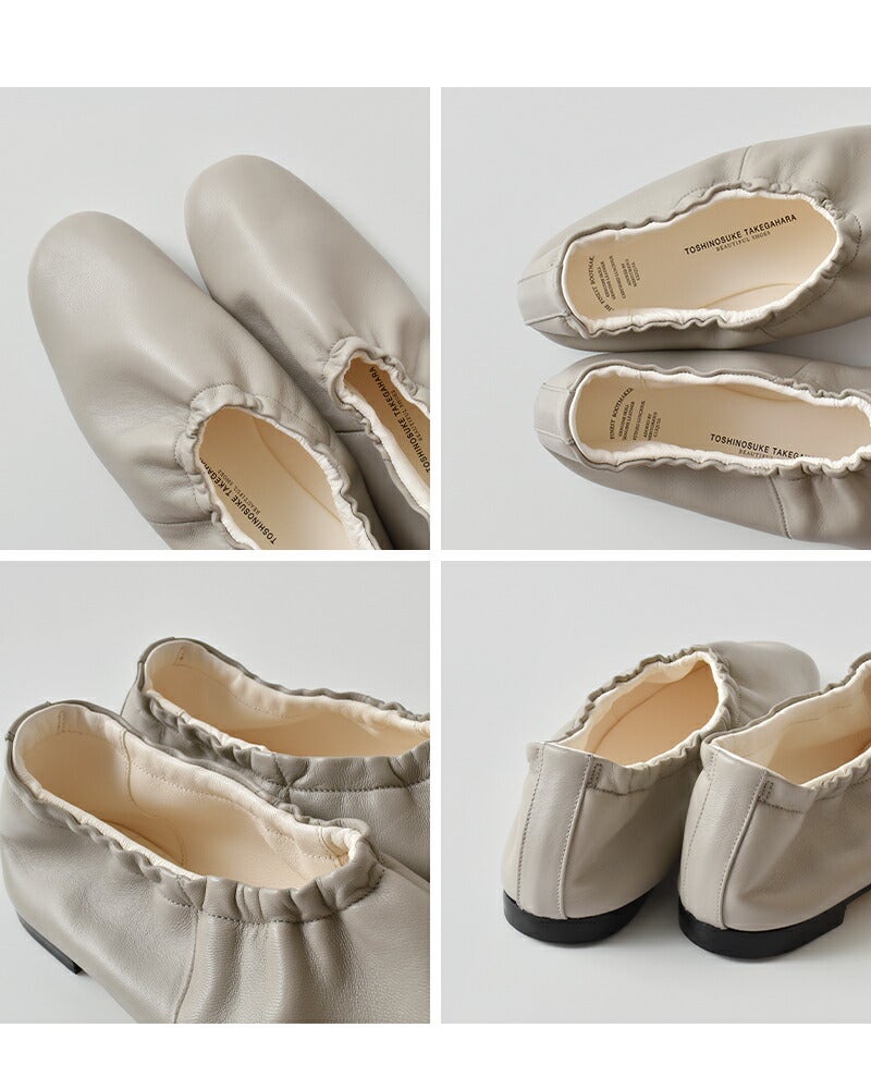 BEAUTIFUL SHOES ビューティフルシューズ レザー バレエ シューズ