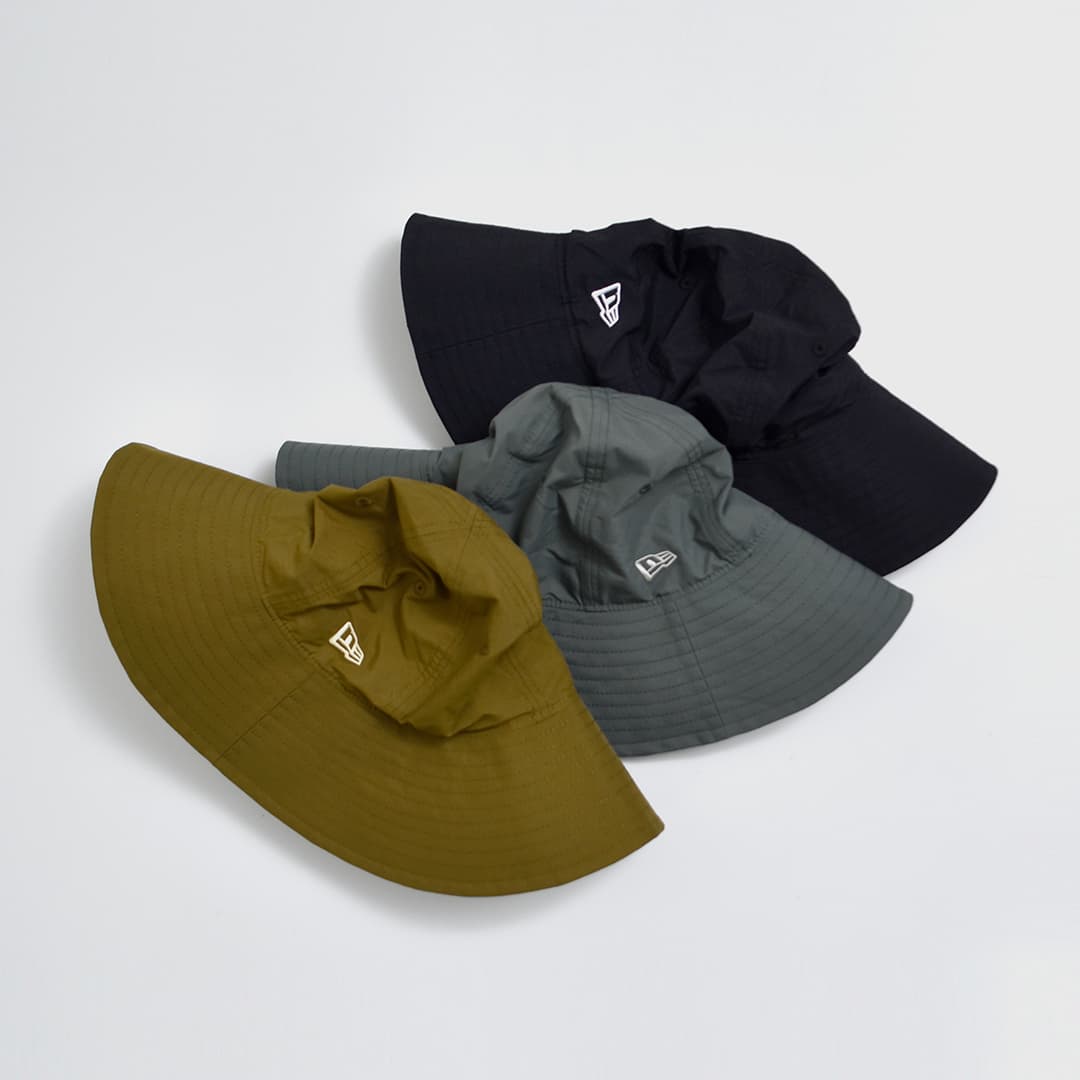 NEW ERA ニューエラ エクスプローラー ワイド ブリム ナイロン ハット
