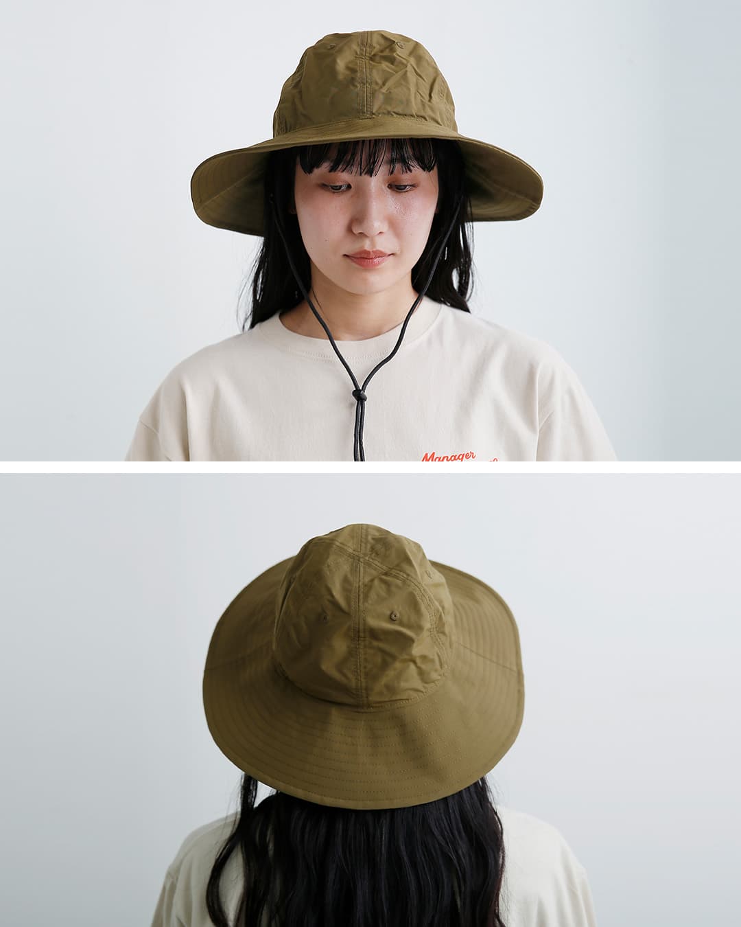 NEW ERA ニューエラ エクスプローラー ワイド ブリム ナイロン ハット