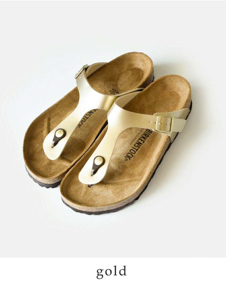 BIRKENSTOCK ビルケンシュトック ギゼ ビルコフロー メタリック