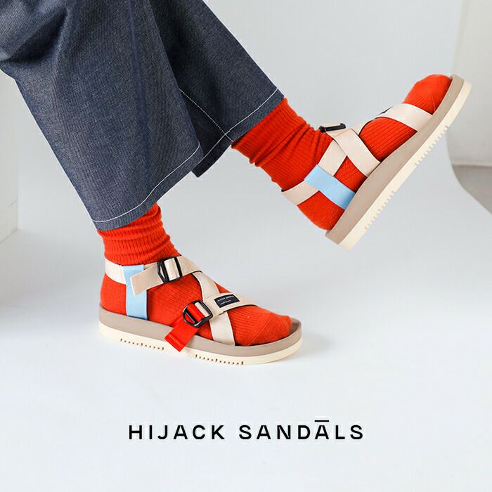 クーポン対象】【60%OFF】HIJACK SANDALS ハイジャックサンダル クロス