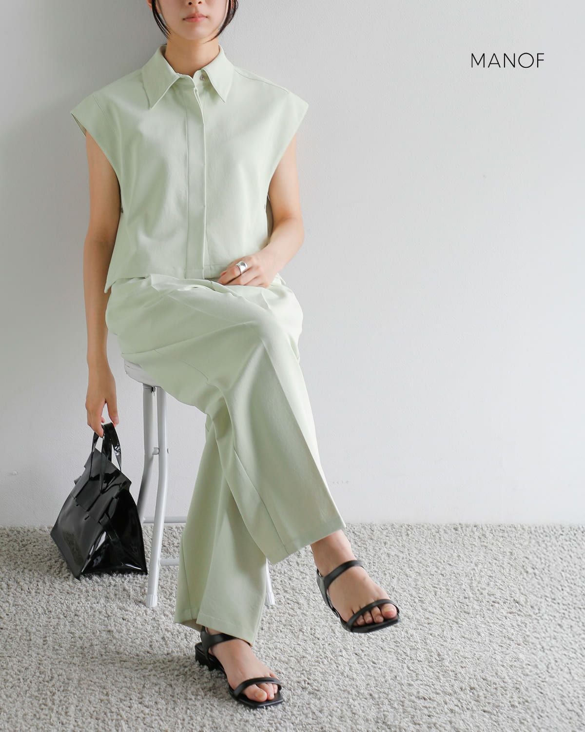 60%OFF】MANOF マノフ リラックス セットアップ 88112-5132-kk