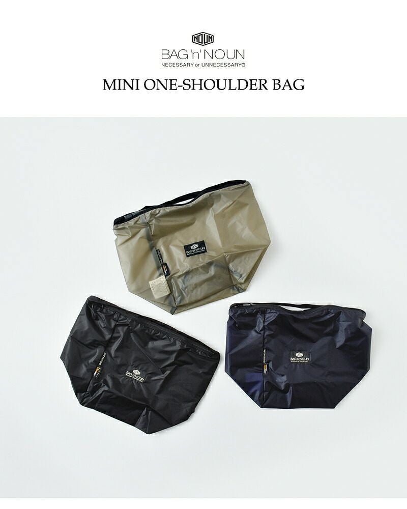 BAG'n'NOUN バッグンナウン ナイロン ミニ ワンショルダー バッグ “OS