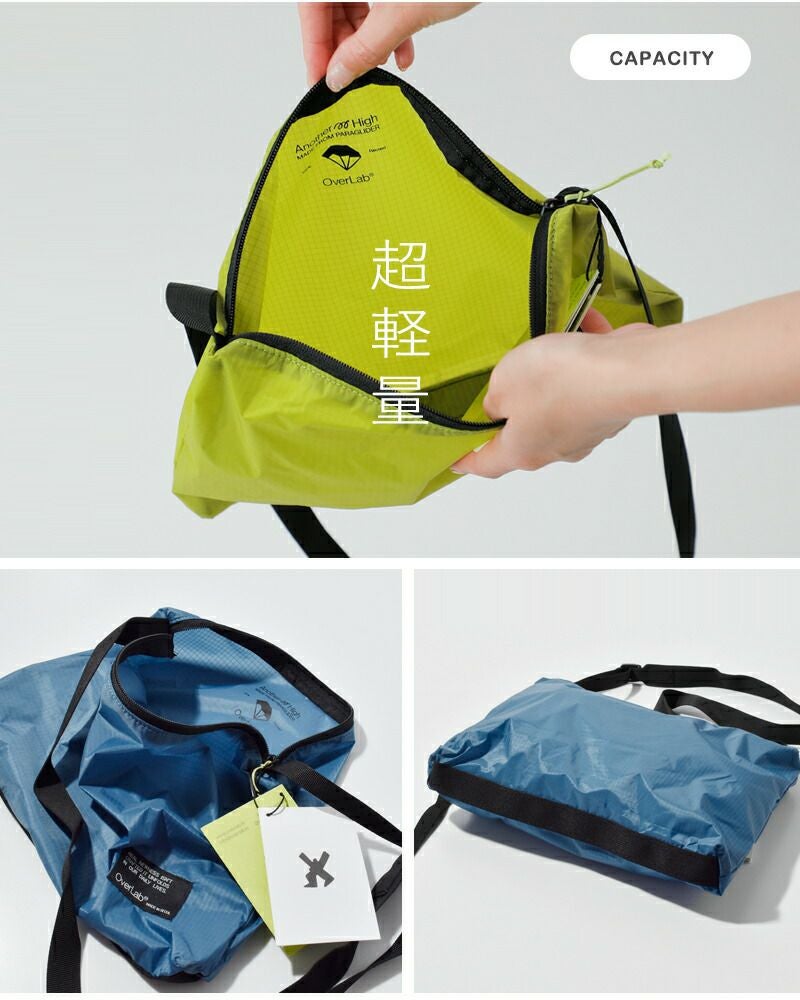 OverLab オーバーラボ 超軽量 スタンダード サコッシュ バッグ ovpr