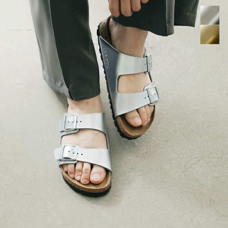 BIRKENSTOCK ビルケンシュトック アリゾナ ビルコフロー メタリック