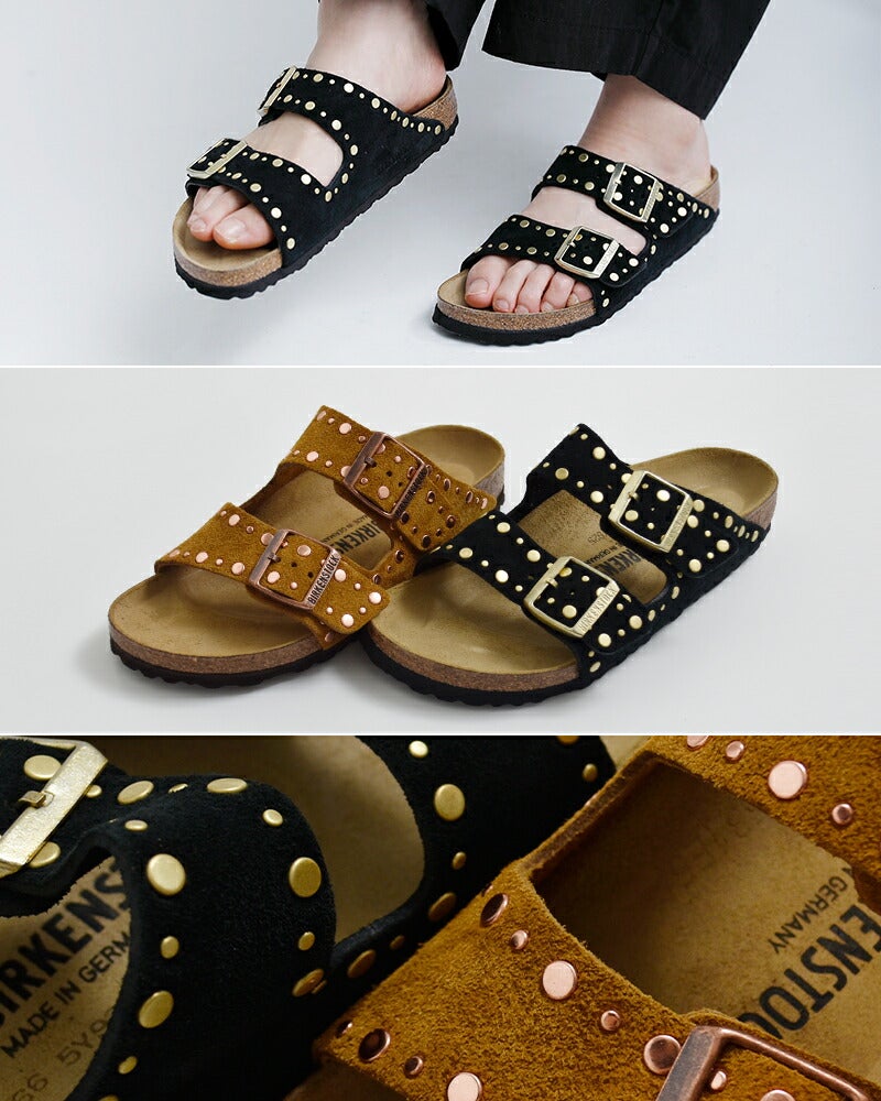 BIRKENSTOCK ビルケンシュトック アリゾナ リベット スエード レザー