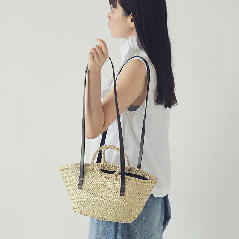 Aeta アエタ ロングハンドル バスケット バッグ Sサイズ “TAZA BASKET