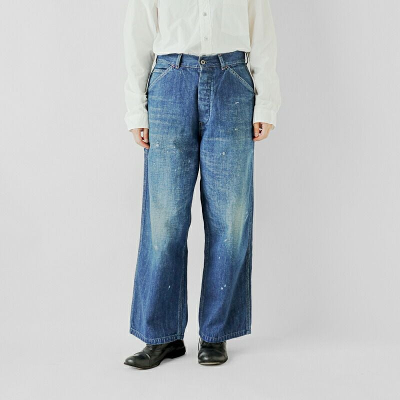 chimala チマラ 11oz ワーカーズ ネップ セルビッチ デニム ペインター