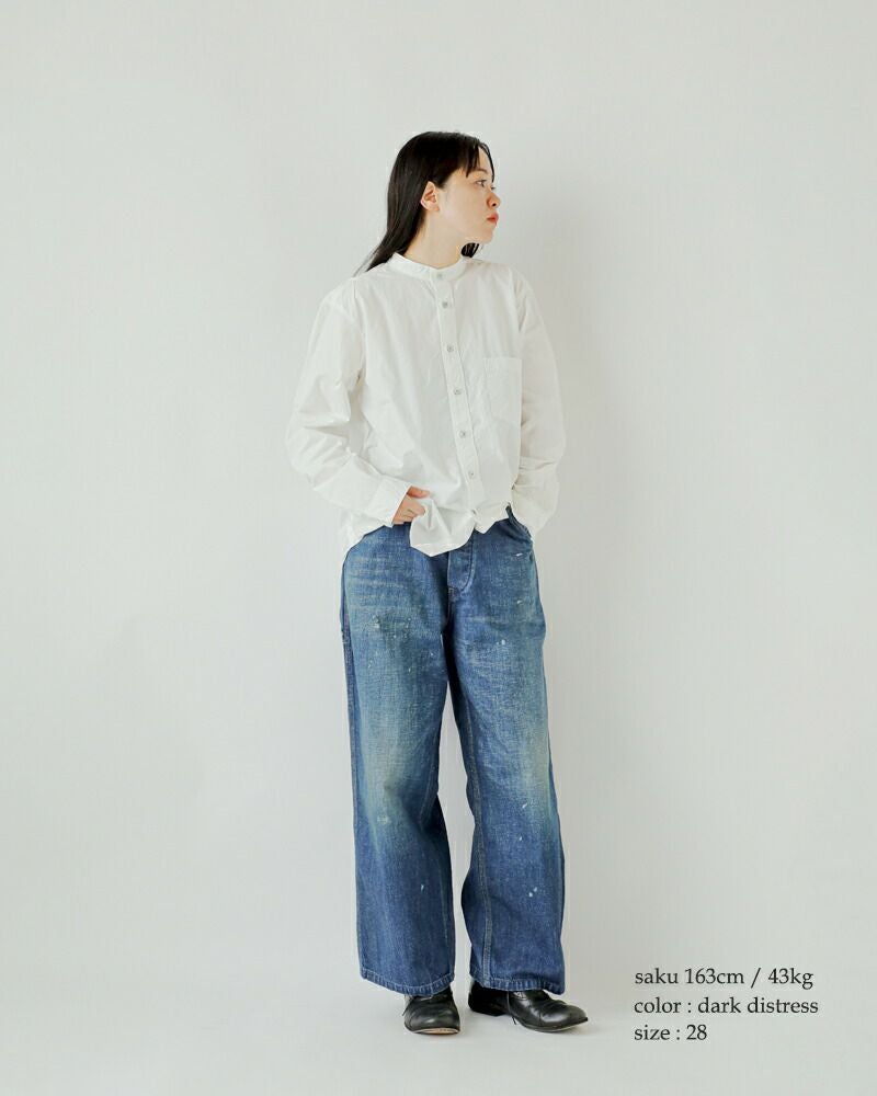 chimala チマラ 11oz ワーカーズ ネップ セルビッチ デニム ペインター