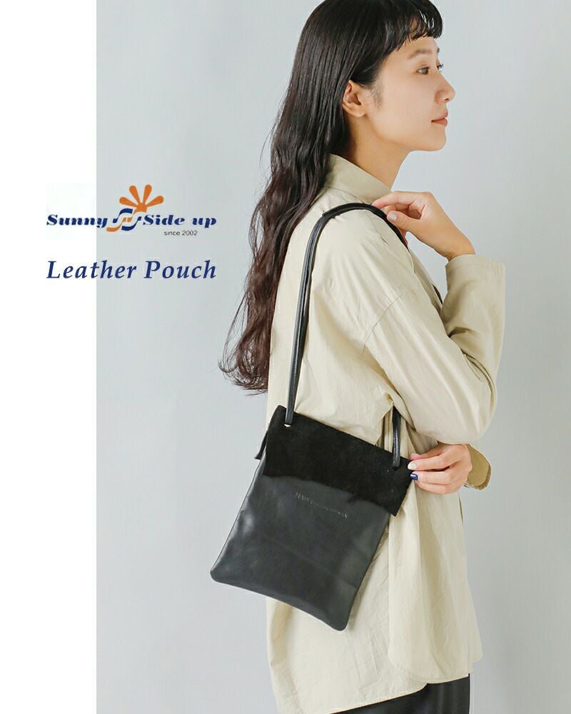 Sunny Side Up サニーサイドアップ レザー ポーチ sr-243-005