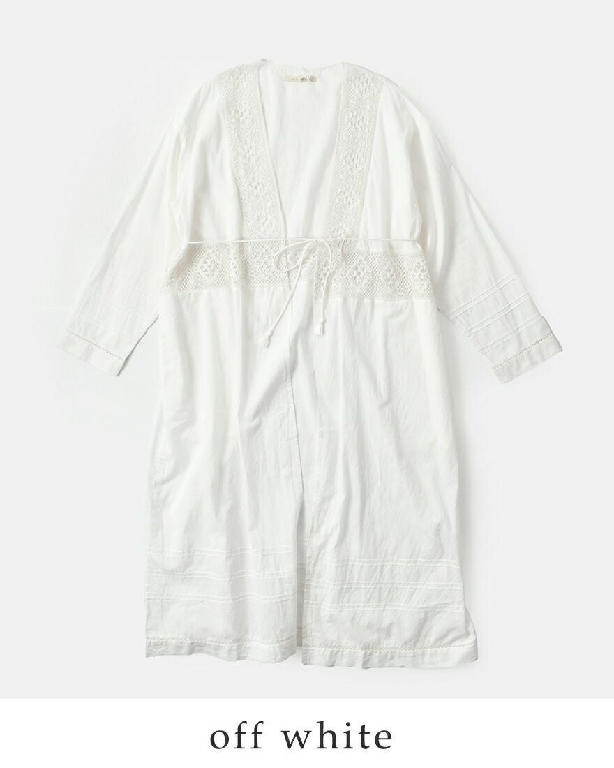 ne Quittez pas ヌキテパ キャンブリック レース ガウン “CAMBRIC LACE