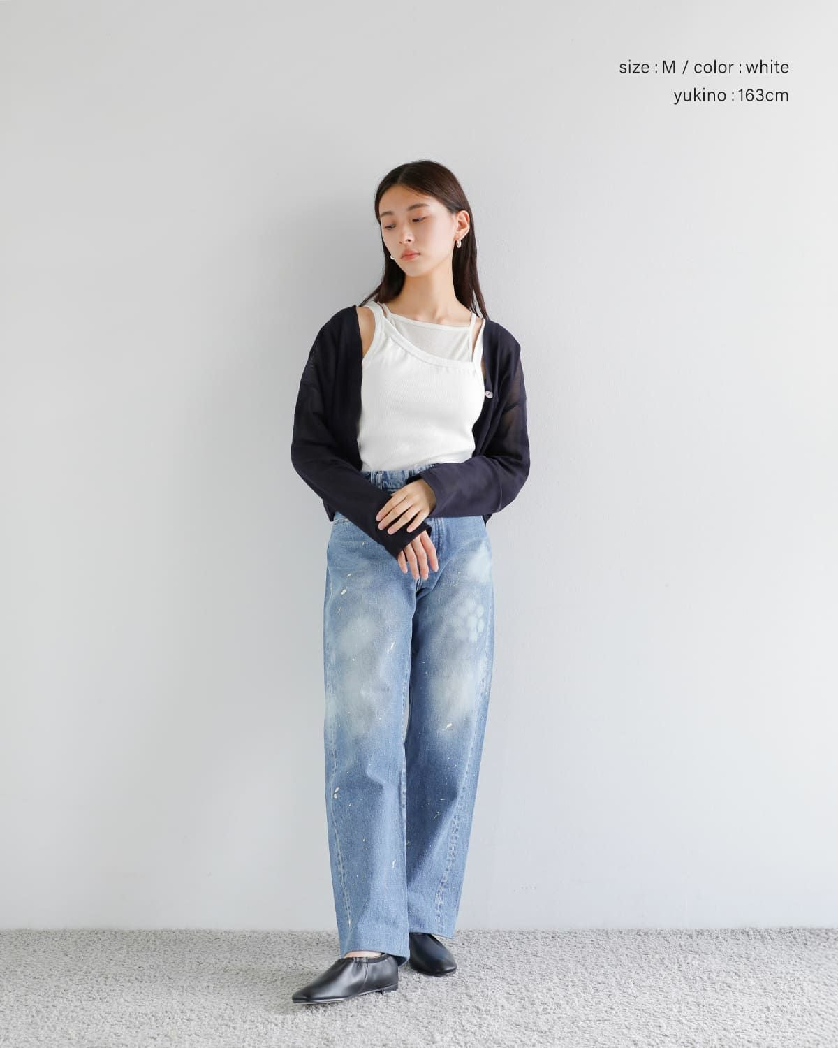 MANOF マノフ シアー レイヤード タンクトップ 89105-1022-kk
