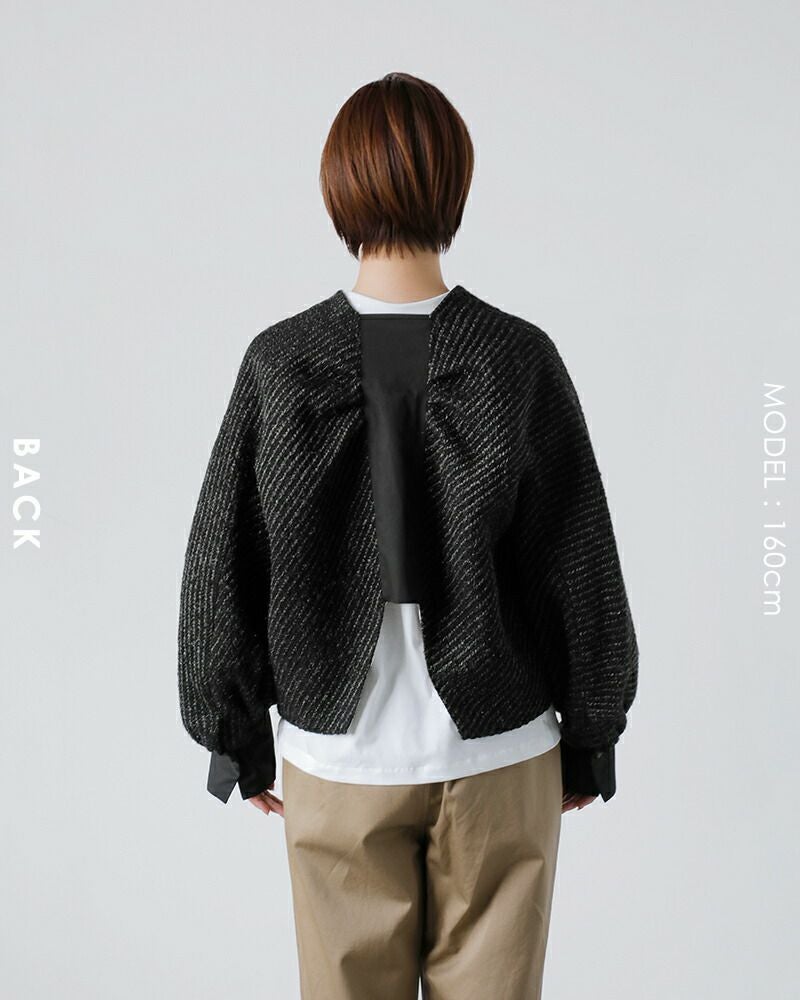 50%OFF】SI-HIRAI スーヒライ ウール スパーキーカルゼ/ヘリンボーン