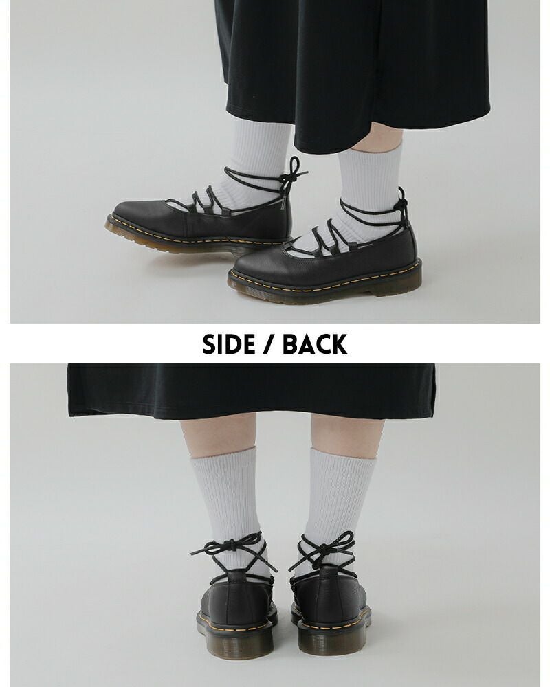DrMartens ドクターマーチン レースアップ フラット シューズ “Elphie