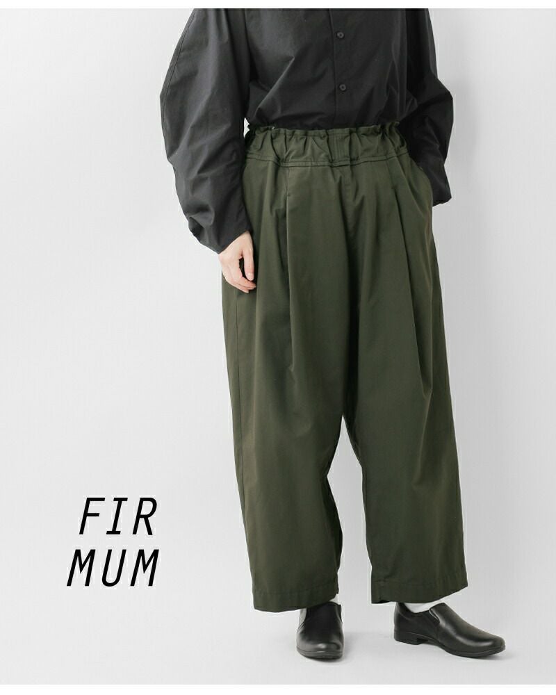 FIR MUM フィル マム ハイカウントスタンダードチノ テーパード