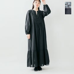 ne Quittez pas ヌキテパ コットン レース ヨーク ドレス “Cotton 