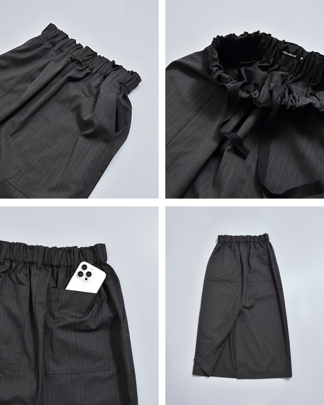 nicholson&nicholson ニコルソンアンドニコルソン ストレッチ ウール