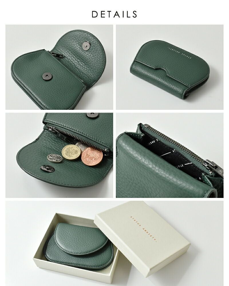 STATUS ANXIETY ステータスエンザイエティー 財布 長財布 ハラコ STATUS ANXIETY（ステータスエンザイエティー） ステータスアングザ