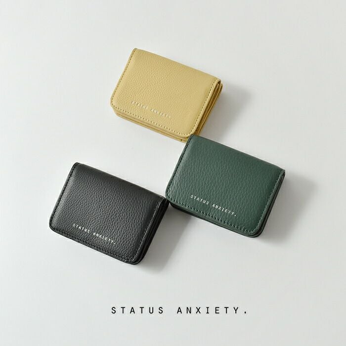 STATUS ANXIETY ステータスアングザエティー カウレザー ウォレット