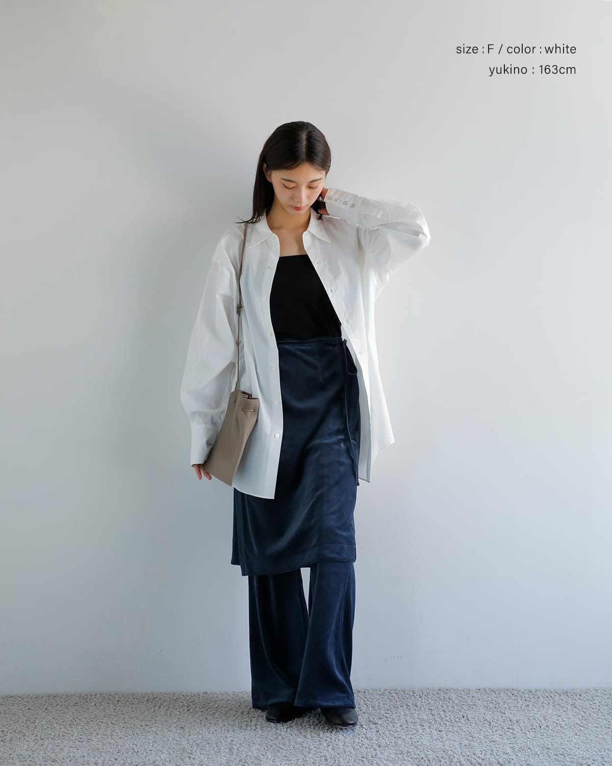 ⭐︎さなちな⭐︎CREDONA クレドナ レギュラーカラー シャツ 40%OFF】CREDONA クレドナ レギュラーカラー シャツ “THE SHIRT