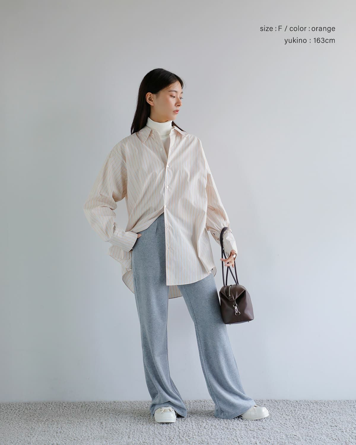 CREDONA クレドナ レギュラーカラー シャツ “THE SHIRT” 1425410306-0
