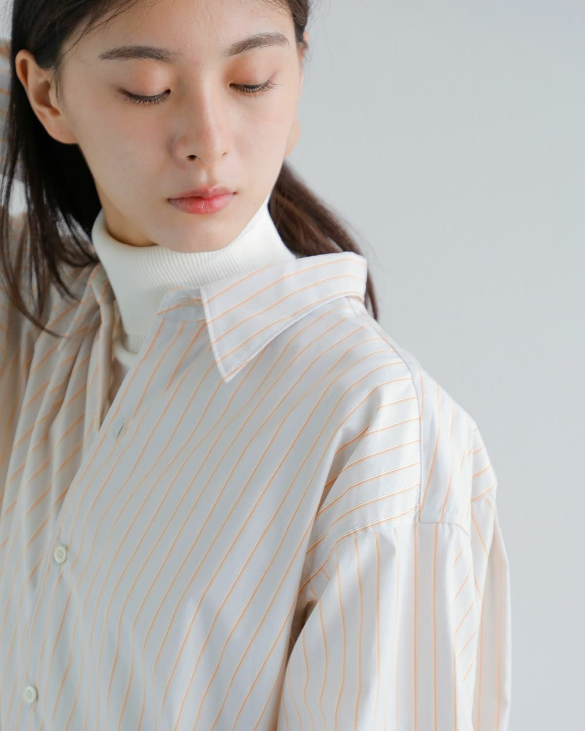 CREDONA クレドナ レギュラーカラー シャツ “THE SHIRT” 1425410306-0