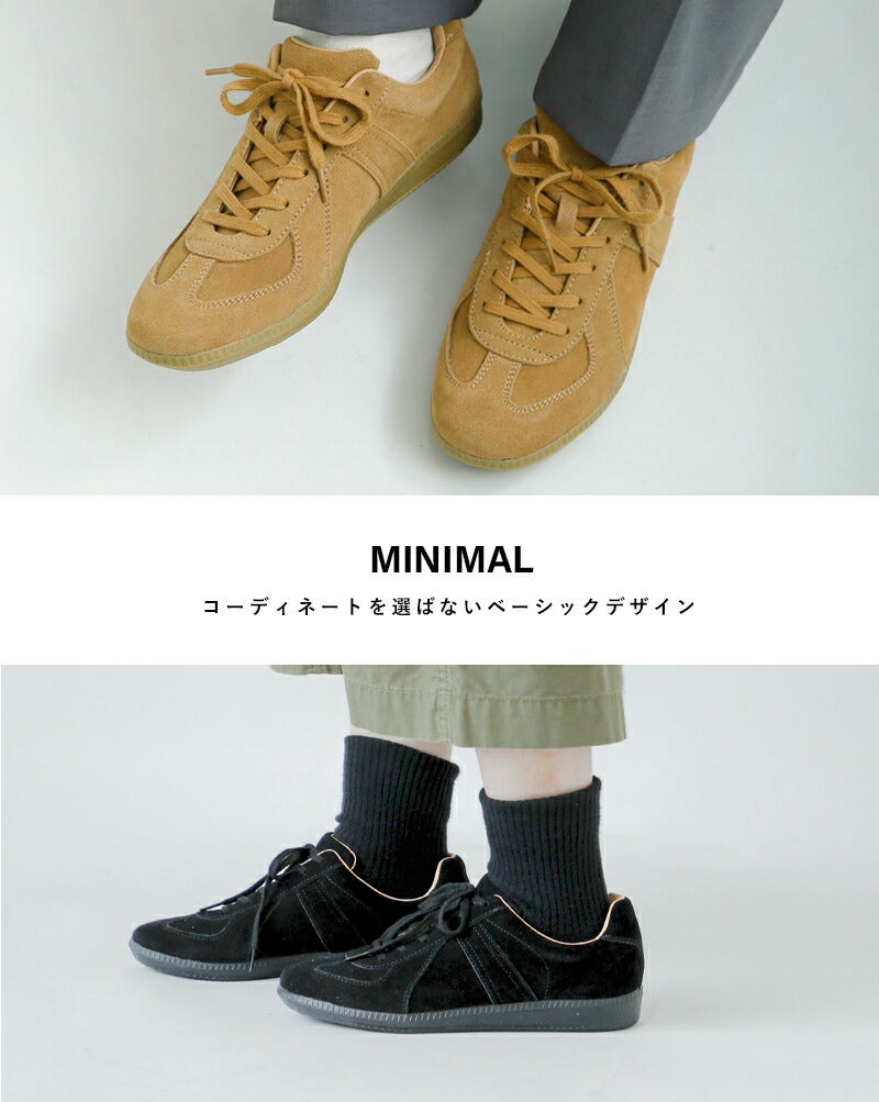 ジャーマントレーナー GERMAN TRAINER スエード ローカット スニーカー