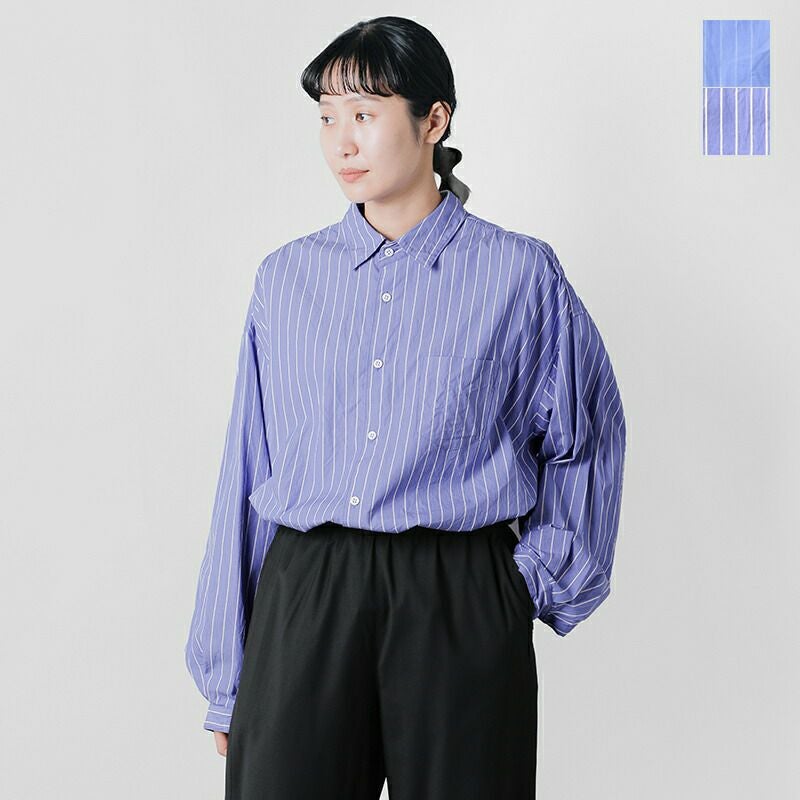 30%OFF】DIGAWEL ディガウェル コットン オーバーサイズ ストライプ