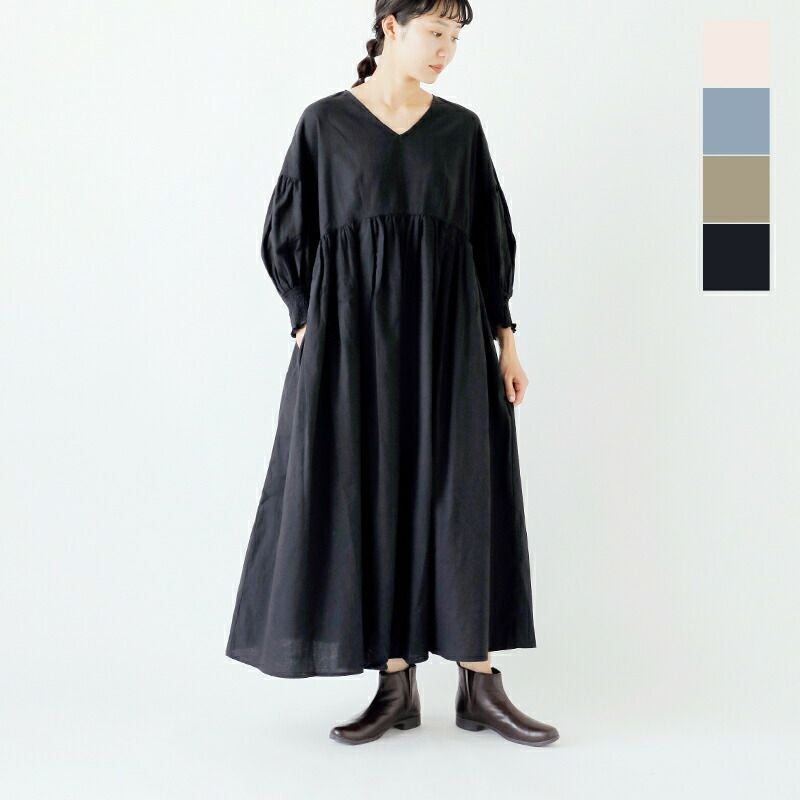 universal tissu ユニヴァーサルティシュ トリプルワッシャー Vネック