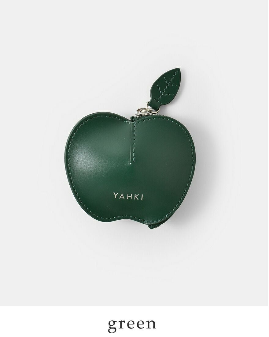 YAHKI ヤーキ スムースレザー アップル ミニポーチ yh-725-mn