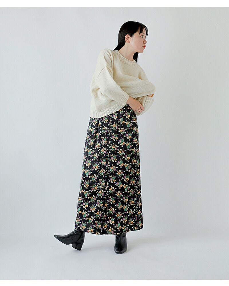 60%OFF】Shinzone シンゾーン フラワー ブーケプリント サテン