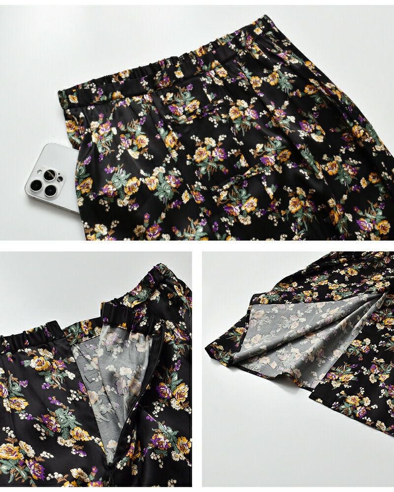 60%OFF】Shinzone シンゾーン フラワー ブーケプリント サテン