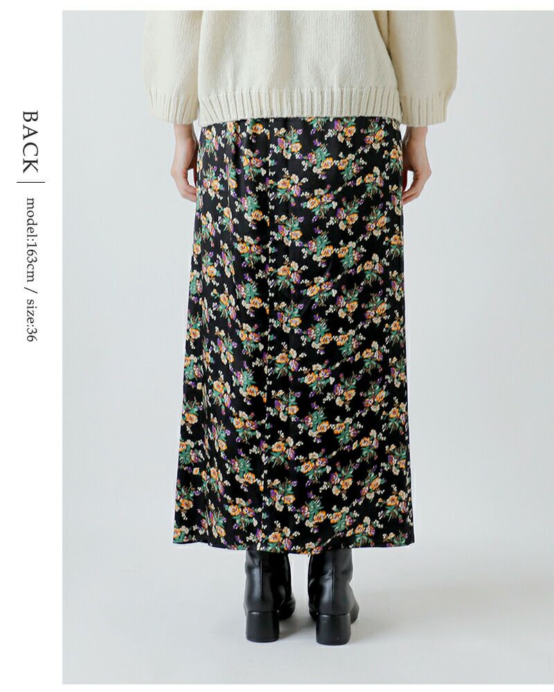 60%OFF】Shinzone シンゾーン フラワー ブーケプリント サテン