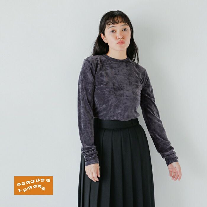 CAROUSELAMBRAケラウズランブラORGANIC COTTON ボーダー CAROUSELAMBRA】ORGANIC COTTON ボーダー - メルカリ