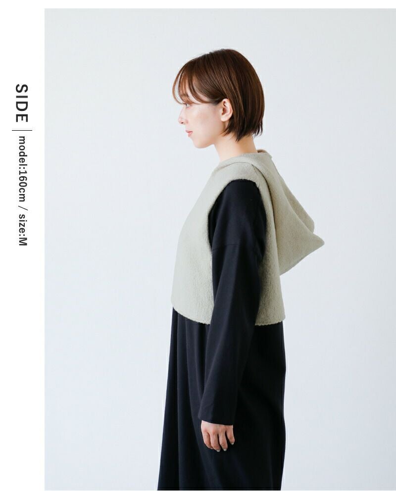 【美品】  evam eva / エヴァムエヴァ | ウール フォックス ニット ベスト | アイボリー | レディース evam eva エヴァムエヴァ ウール フォックス ニット プルオーバー