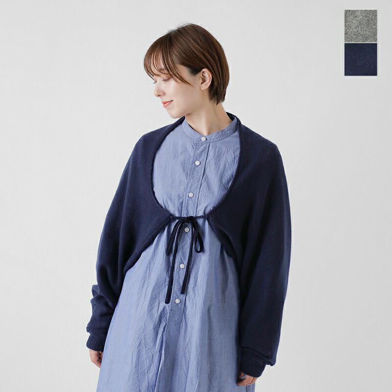 50%OFF】g グラム ウール ボレロ カーディガン g-633-nk レディース