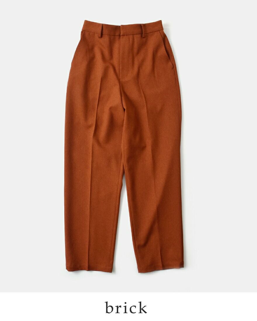40%OFF】Johnbull ジョンブル ウールライク ピンタック ワイド