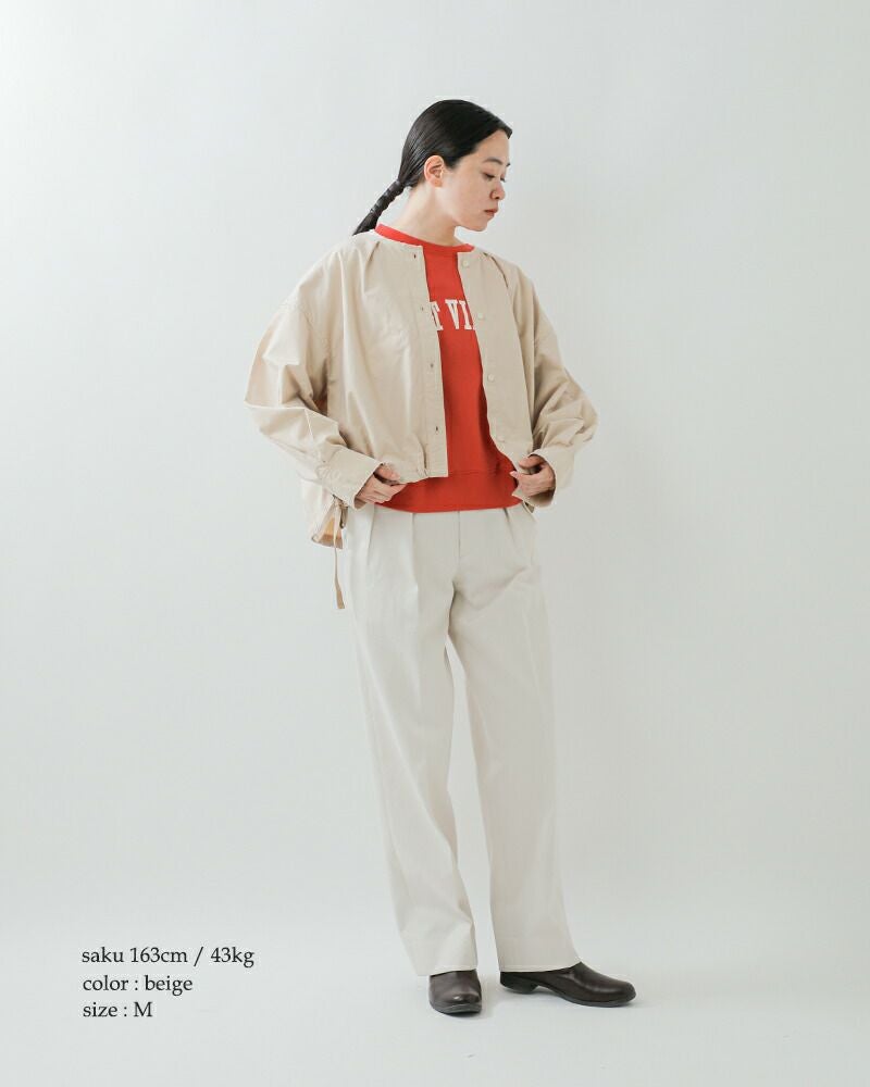 50%OFF】Johnbull ジョンブル MIL ノーカラー シャツ ブルゾン