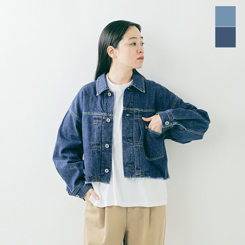 Johnbull ジョンブル デニム フレイド トラッカー ジャケット jl254l01