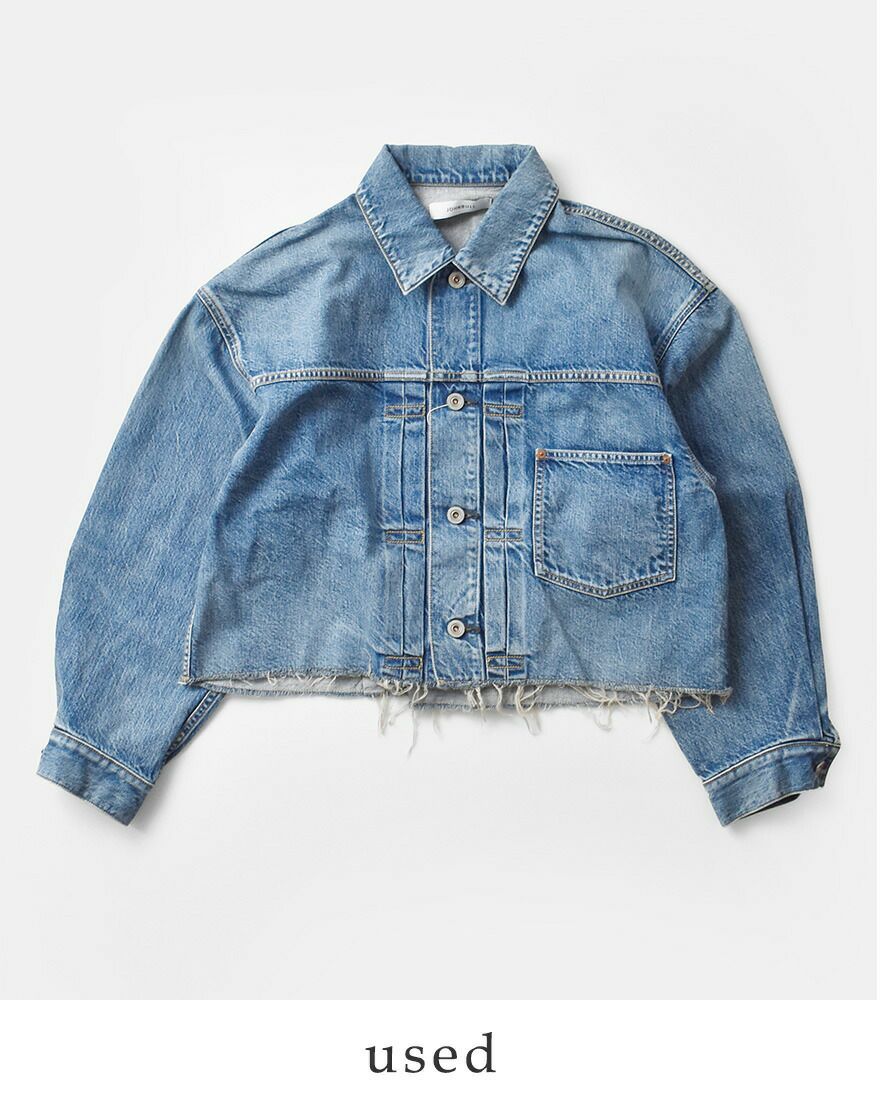 Johnbull ジョンブル デニム フレイド トラッカー ジャケット jl254l01