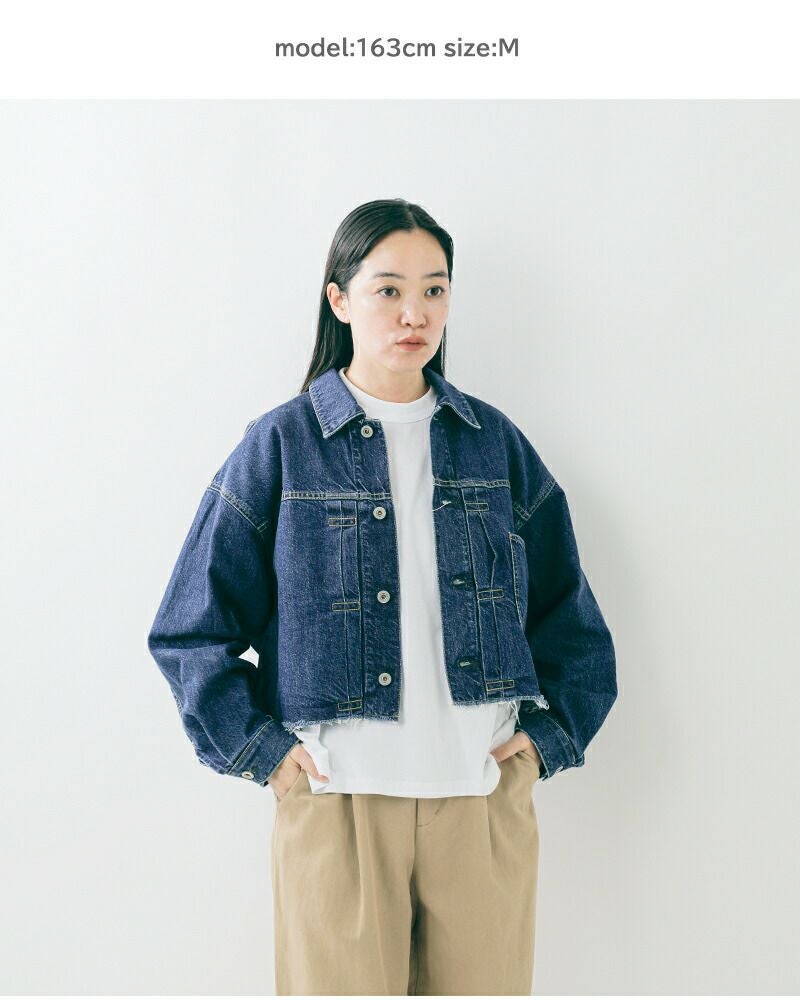 Johnbull ジョンブル デニム フレイド トラッカー ジャケット jl254l01