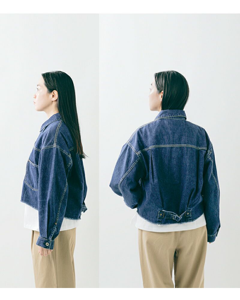 Johnbull ジョンブル デニム フレイド トラッカー ジャケット jl254l01