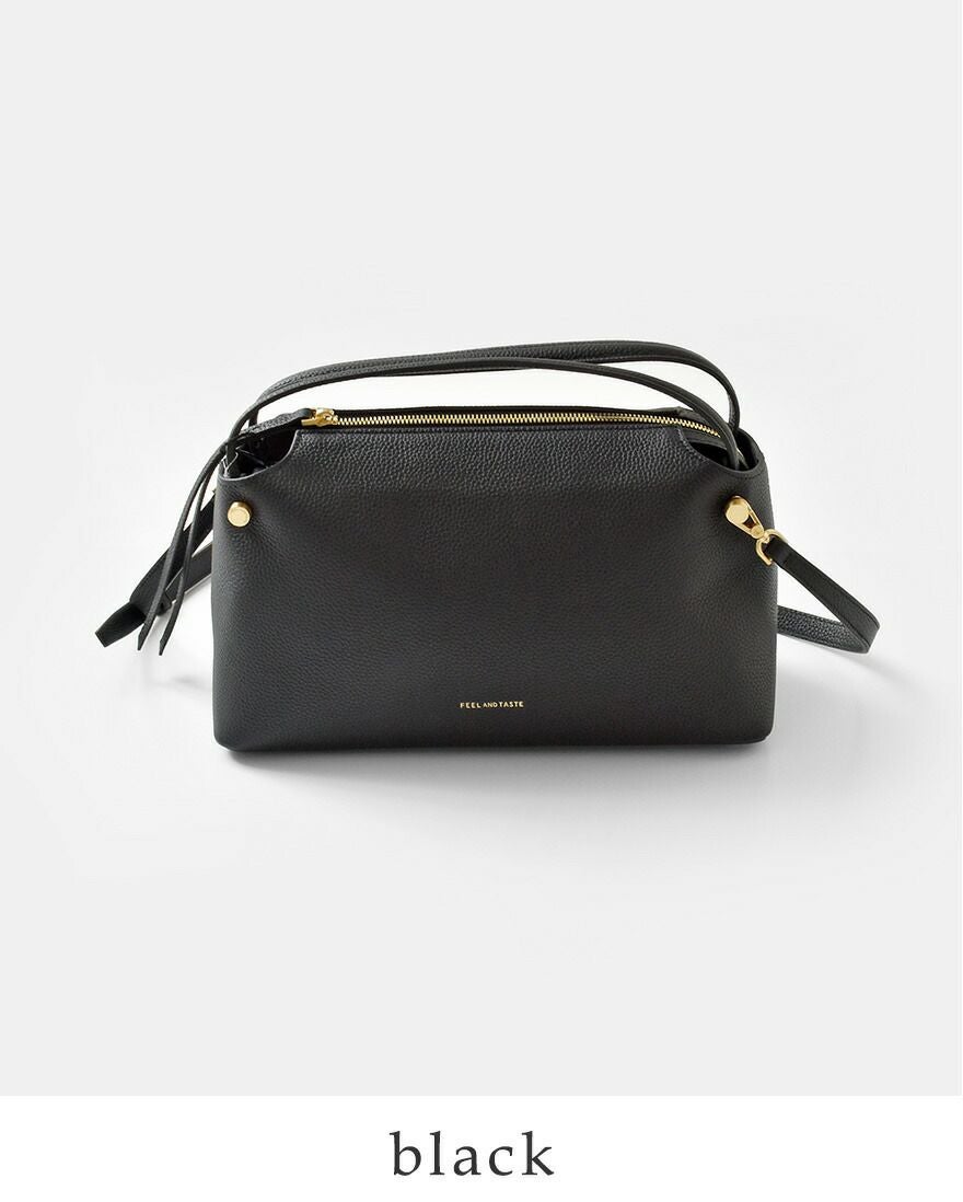 FEEL AND TASTE フィールアンドテイスト カウレザー 2way ショルダー