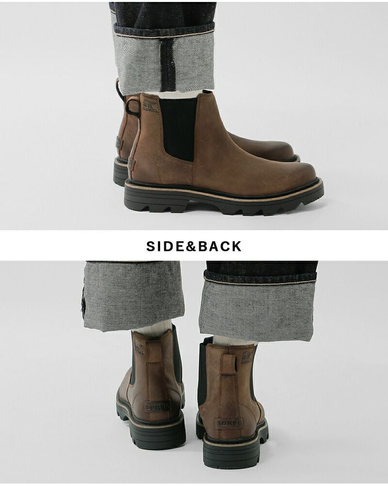 SOREL ソレル レヴェルロード ウォータープルーフ チェルシーブーツ