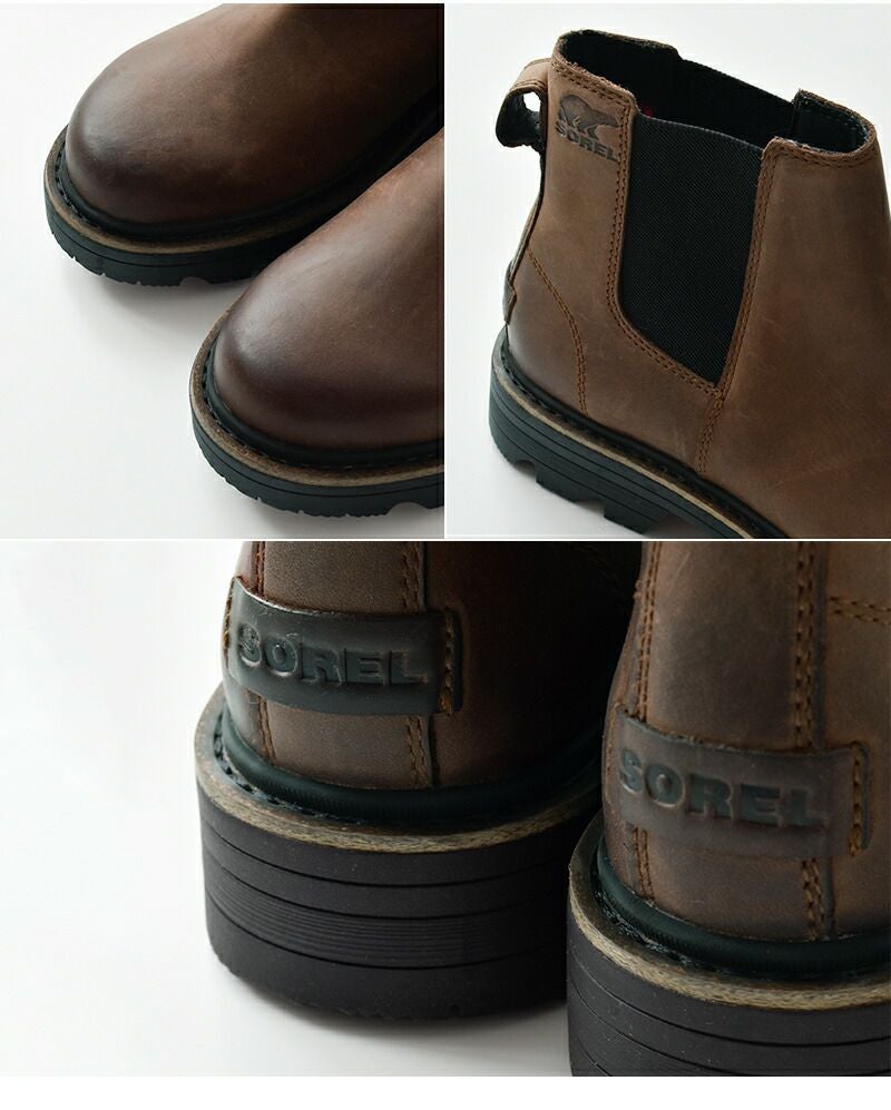 SOREL ソレル レヴェルロード ウォータープルーフ チェルシーブーツ