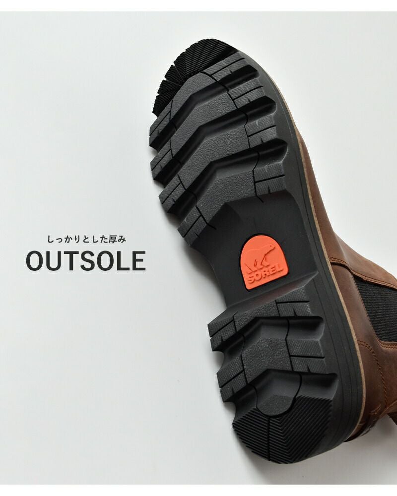 SOREL ソレル レヴェルロード ウォータープルーフ チェルシーブーツ