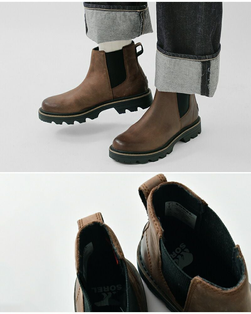 SOREL ソレル レヴェルロード ウォータープルーフ チェルシーブーツ